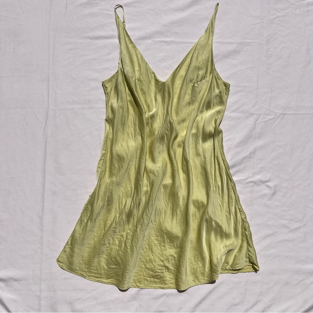 SOLD | Vintage VS Plunge Slip Dress